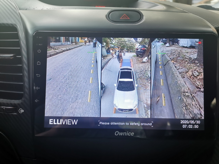 Review camera 360 Elliview V4 được lắp trên xe Kia K3 cùng đầu Android Ownice C960 Review camera 360 Elliview V4 được lắp trên xe Kia K3 cùng đầu Android Ownice C960