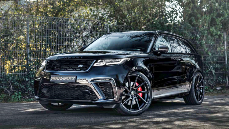 Range Rover Velar mạnh gần 600 mã lực qua bàn tay của hãng độ Manhart