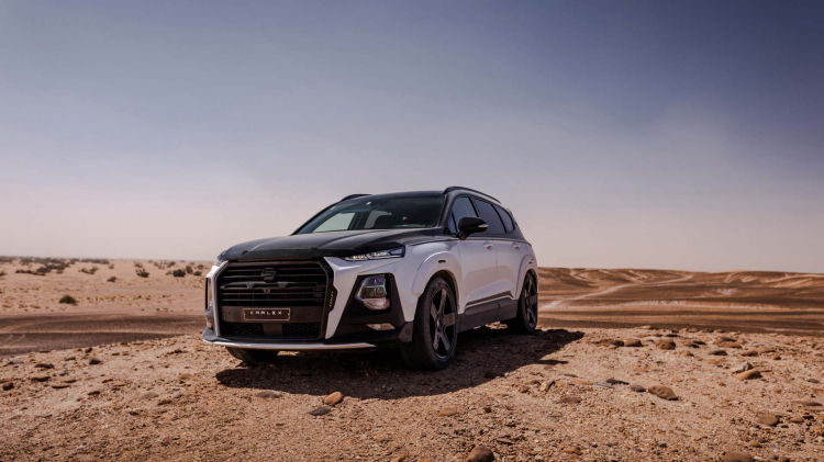 Không nhận ra Hyundai Santa Fe với gói độ từ Carlex Design Không nhận ra Hyundai Santa Fe với gói độ từ Carlex Design