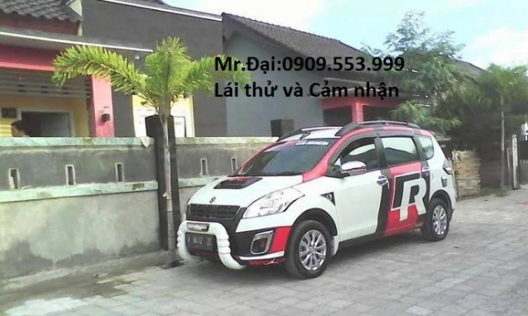 Cầm lái Suzuki Ertiga: xe gia đình 5+2