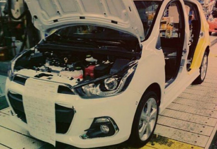 Chuẩn bị ra mắt Chevrolet Spark 2016 tại Hàn Quốc