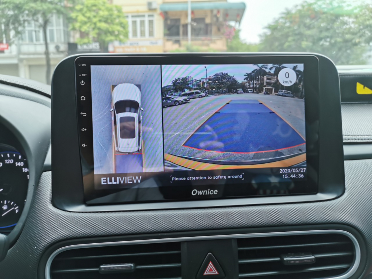 Camera 360 Elliview V4 mới của ICAR Việt Nam lắp trên Santafe 2020 - Hỗ trợ rất nhiều tính năng zin của xe