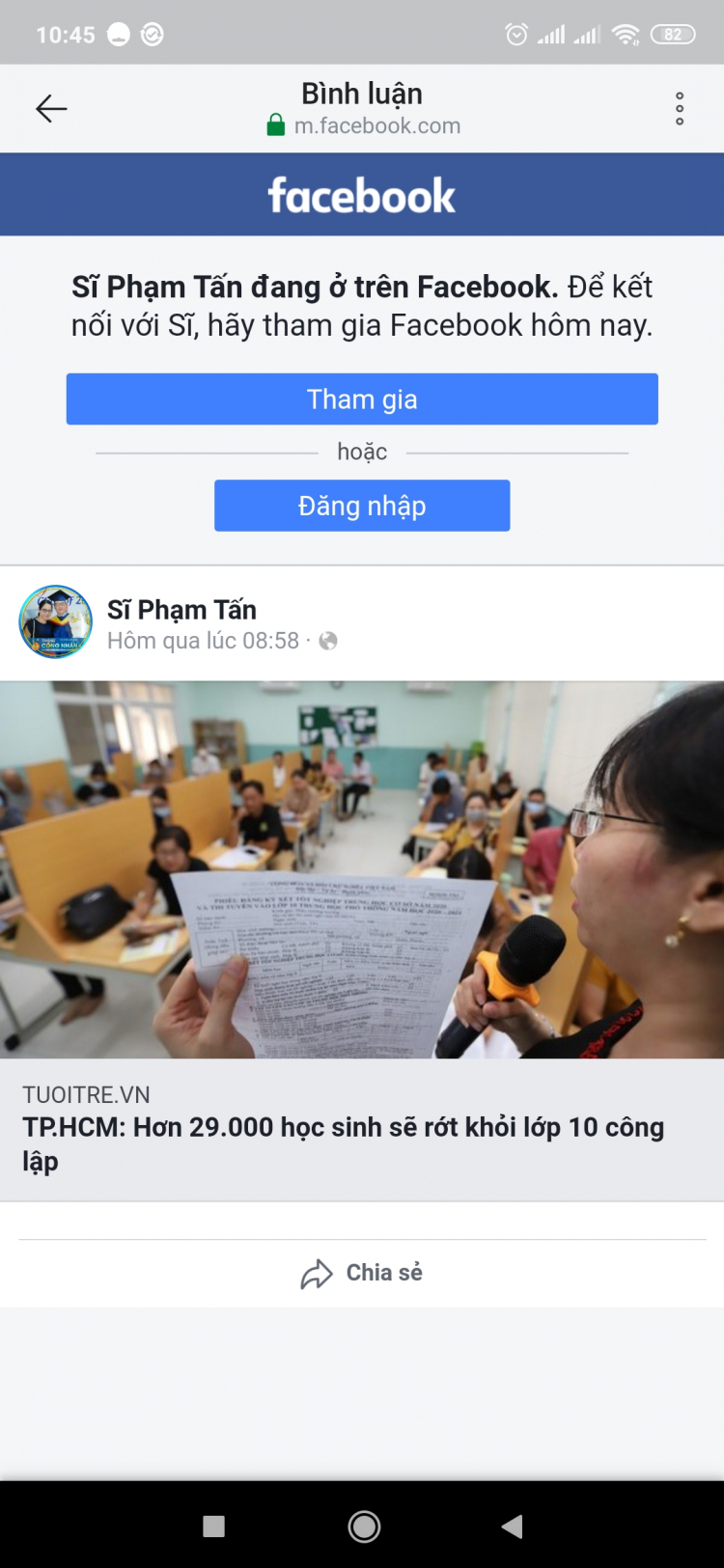 Kinh nghiệm cho con thi lên lớp 10 công lập TPHCM