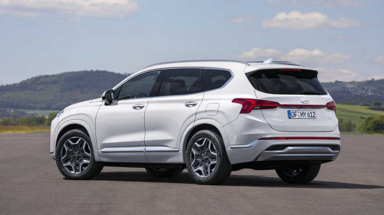 Hyundai Santa Fe 2021 lộ diện hoàn toàn: nâng cấp toàn diện như bản all-new