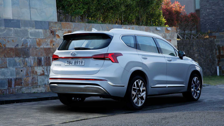 Hyundai Santa Fe 2021 lộ diện hoàn toàn: nâng cấp toàn diện như bản all-new