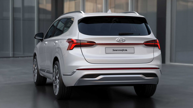 Hyundai Santa Fe 2021 lộ diện hoàn toàn: nâng cấp toàn diện như bản all-new