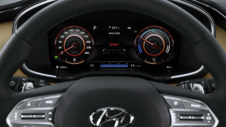 Hyundai Santa Fe 2021 lộ diện hoàn toàn: nâng cấp toàn diện như bản all-new