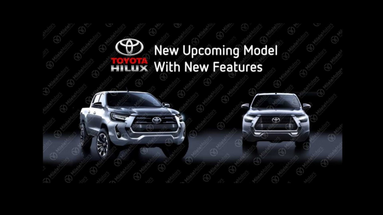 Toyota Hilux 2021 lộ ngoại hình bề thế như Tacoma