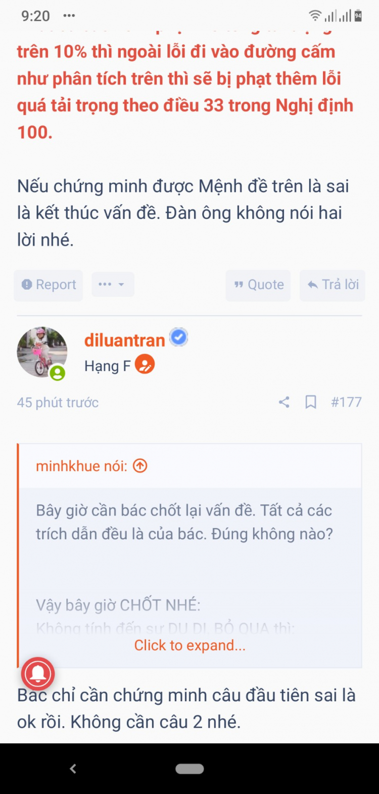 Biển P.115 và lỗi đi vào đường cấm Biển P.115 và lỗi đi vào đường cấm