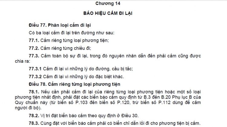 Biển P.115 và lỗi đi vào đường cấm Biển P.115 và lỗi đi vào đường cấm
