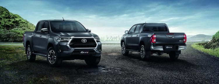 Toyota Hilux 2021 ra mắt: ngầu, mạnh mẽ và hiện đại hơn