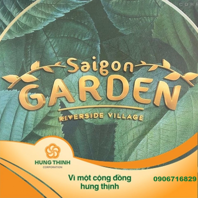 Biệt thự Hưng Thịnh Quận 9 Saigon Garden Riverside