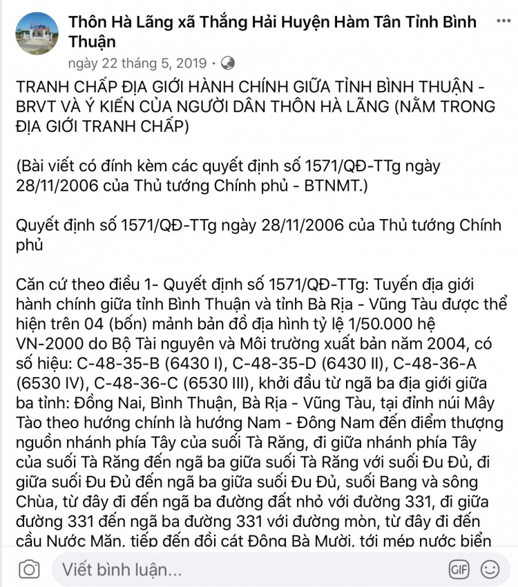 (Update) Tìm đồng đội: Đi Bình Châu, Bà Rịa - Vũng Tàu mua đất đtư (Update) Tìm đồng đội: Đi Bình Châu, Bà Rịa - Vũng Tàu mua đất đtư