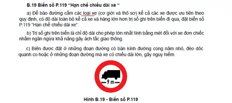 Biển P.115 và lỗi đi vào đường cấm