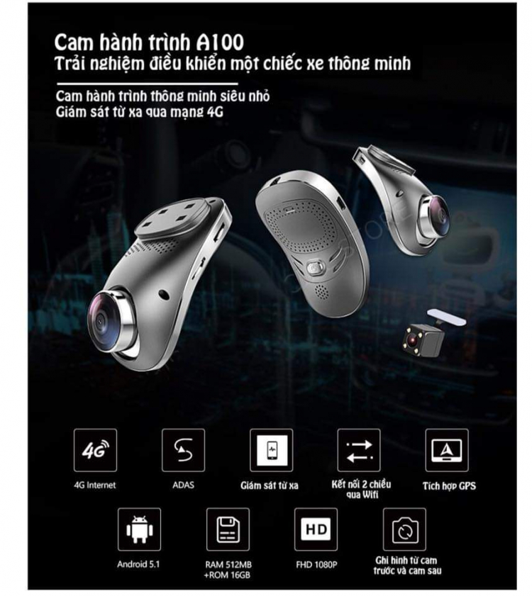 Mua camera hành trình khoảng 3 triệu thì nên mua loại nào?