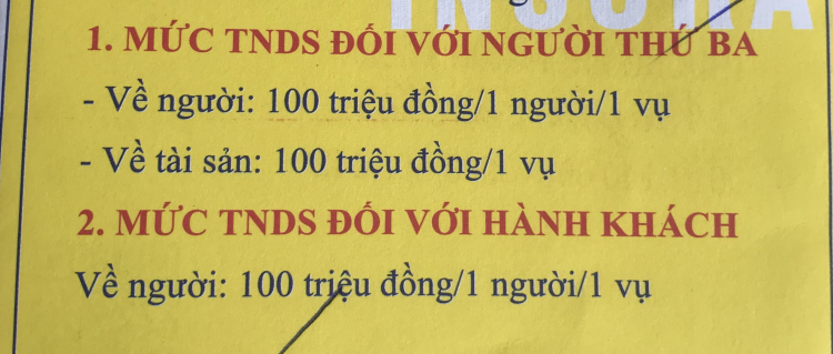 Bảo hiểm TNDS-  2Vụ x 13 người chết - Cty Bảo hiểm có chối được không?