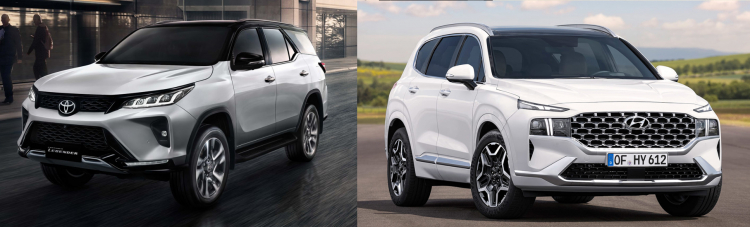 So sánh Hyundai Santa Fe 2021 và 2019: Thay đổi toàn diện, khó tìm thấy điểm cũ So sánh Hyundai Santa Fe 2021 và 2019: Thay đổi toàn diện, khó tìm thấy điểm cũ