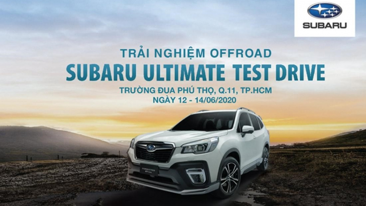 Trải nghiệm off-road cùng Subaru Ultimate Test Drive 2020