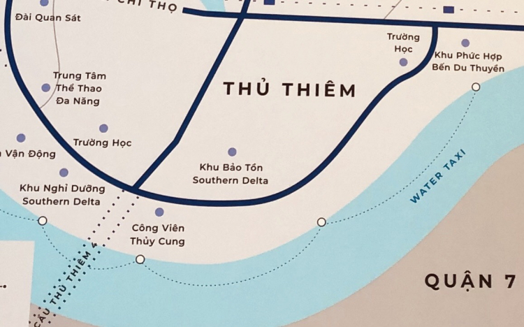 The River - mặt tiền đại lộ vòng cung Thủ Thiêm