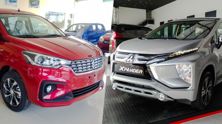 [Hỏi đáp] Mitsubishi Xpander và Suzuki Ertiga xe nào rộng hơn?