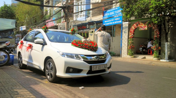 Rước dâu bằng CRV...coi được không ?? Rước dâu bằng CRV...coi được không ??