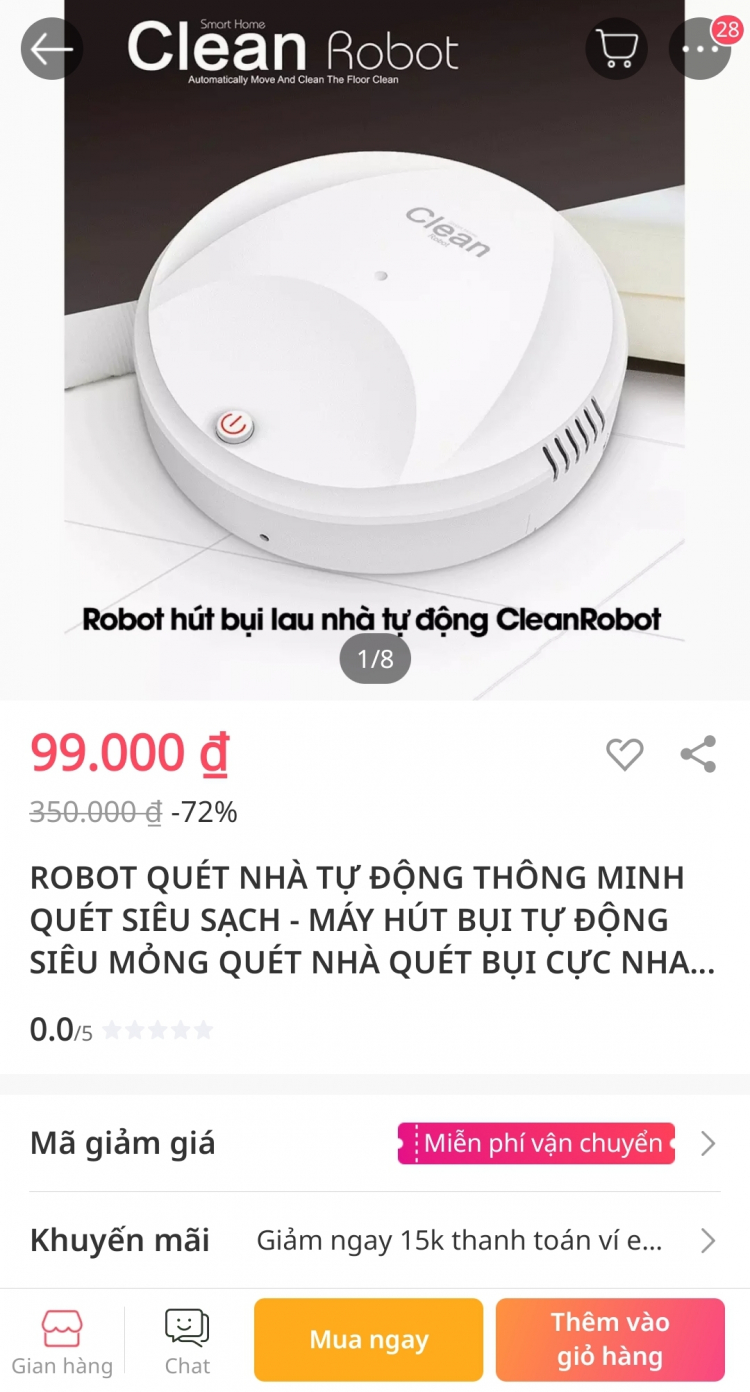 Có anh nào dùng máy hút bụi lau nhà Xiaomi chưa ạ