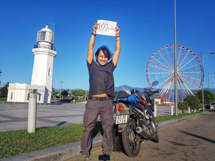 Chàng phượt thủ Việt hoàn thành hành trình hơn 1000 ngày chu du vòng quanh thế giới với chiếc xe máy cũ