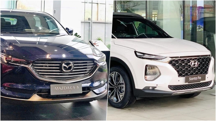 Mazda CX8 và Santafe 2020 - Nên chọn xe nào?