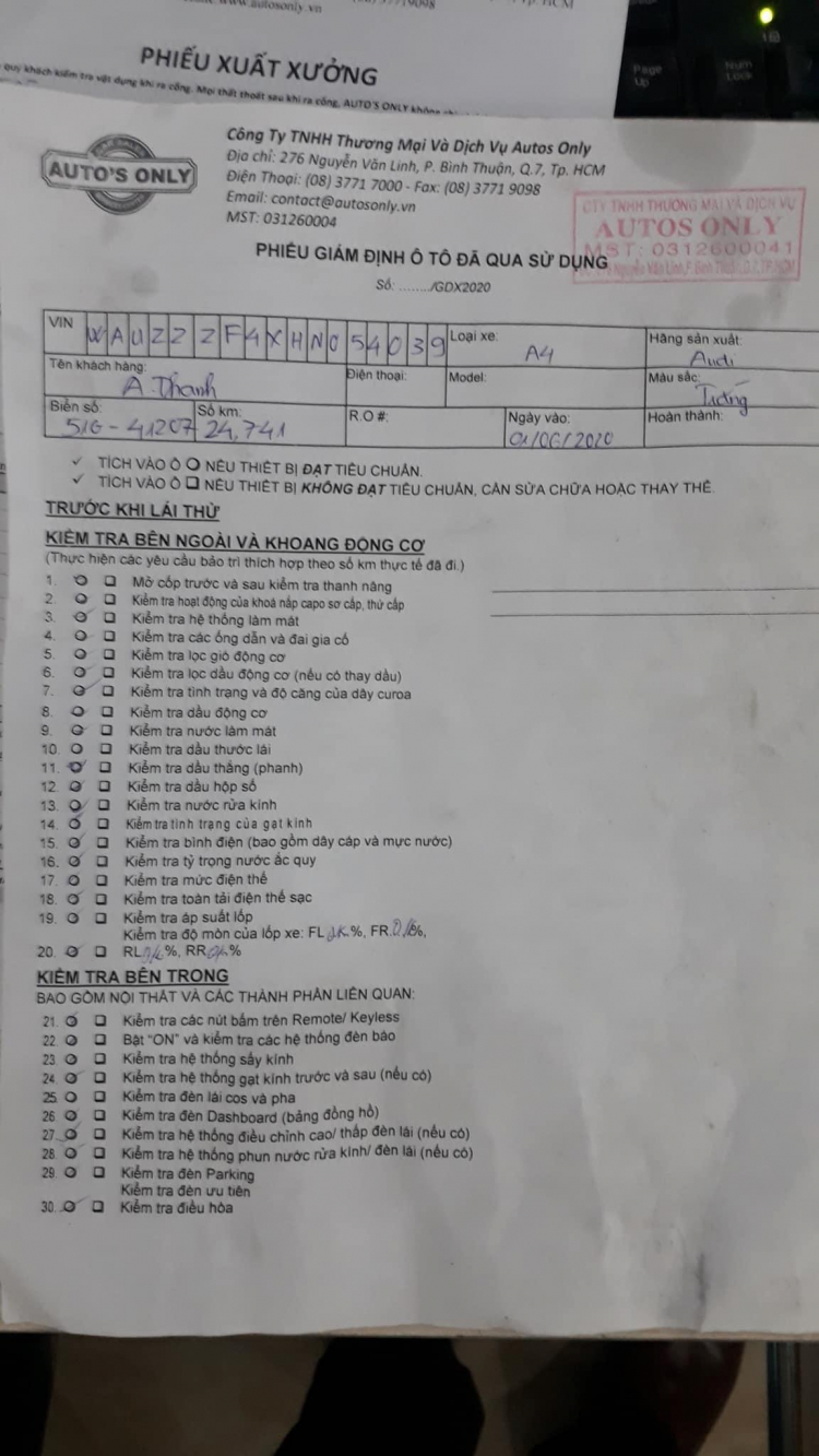 Phóng sự, bán audi bao đâm đụng mà rớt cục máy Phóng sự, bán audi bao đâm đụng mà rớt cục máy