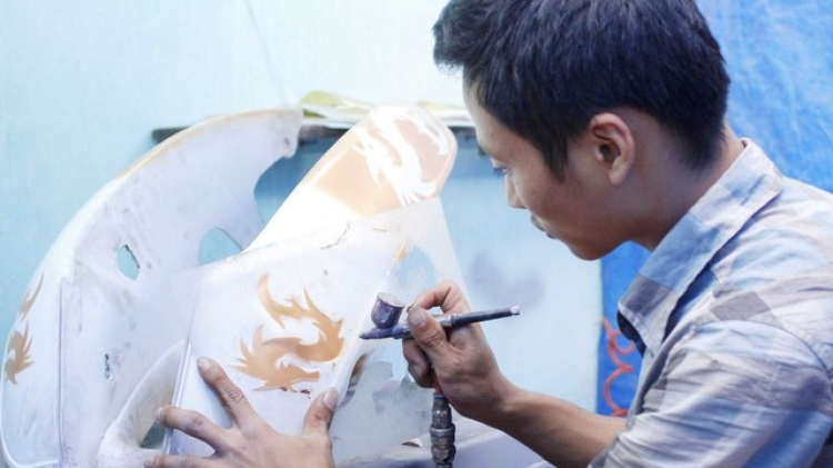 Cần tìm chỗ sơn Airbrush đẹp