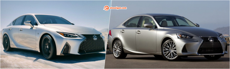 So sánh Lexus IS 2021 thế hệ mới so với đời cũ: Đổi ngoại hình, giữ cốt lõi