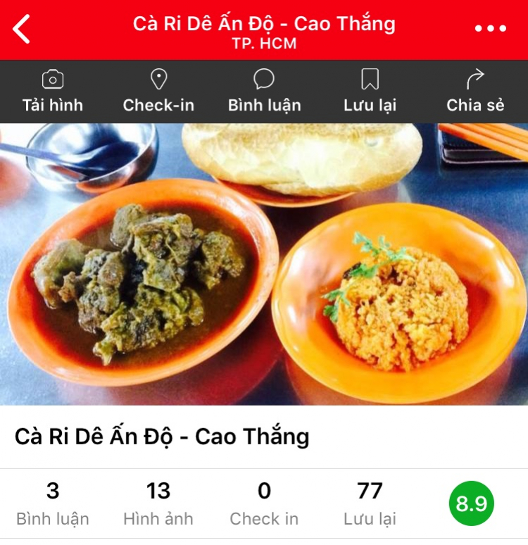 Cơm chiều nay nhà em có món cà ri dê ấn độ rất ngon