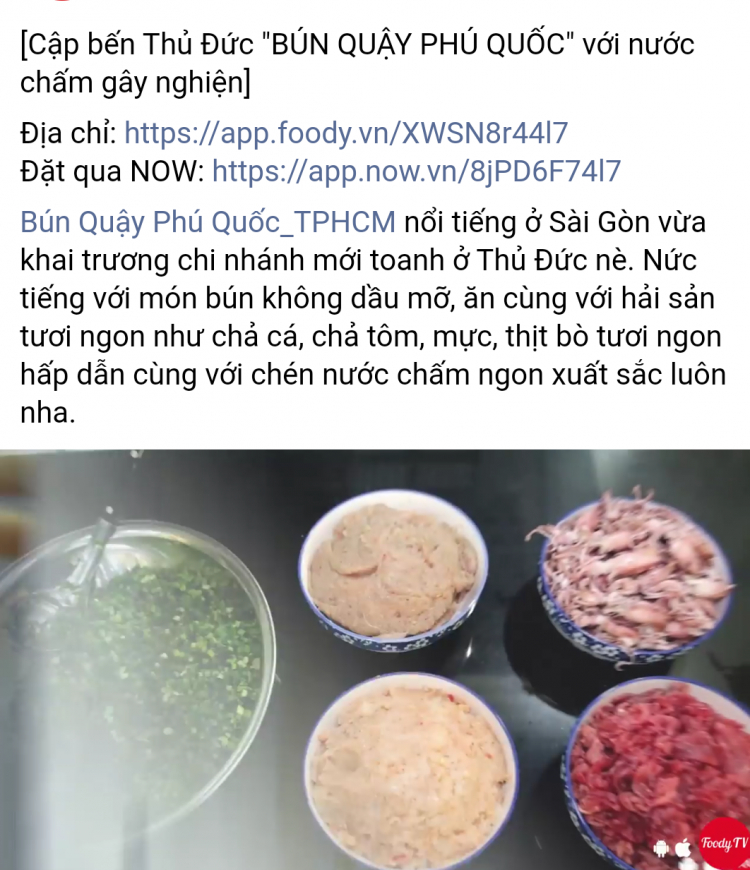 Bún quậy phú quốc đã dìa tới thủ đức dồi A4 ui....kkk...