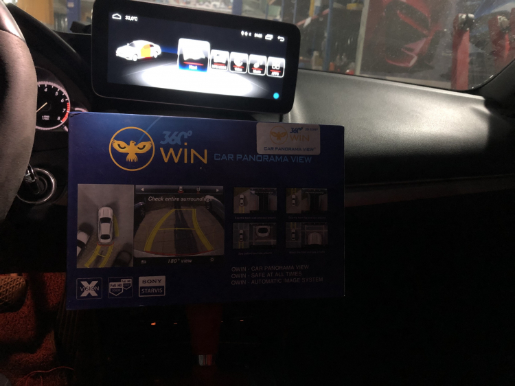Camera 360 độ OWIN - An toàn tuyệt đối, ghi lại hành trình, vạch dẫn hướng Mercedes chính xác Camera 360 độ OWIN - An toàn tuyệt đối, ghi lại hành trình, vạch dẫn hướng Mercedes chính xác