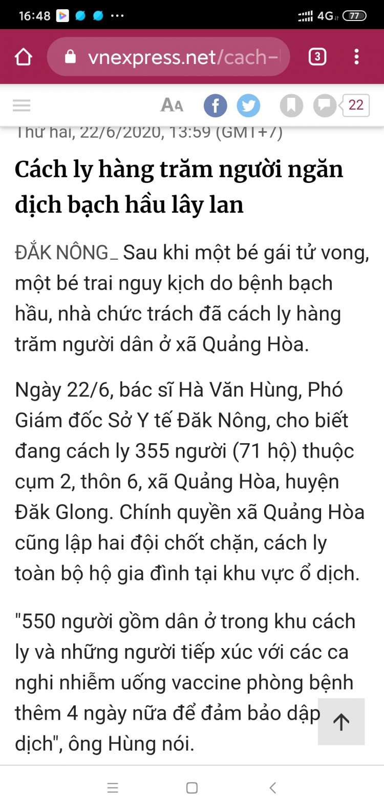 Bệnh bạch hầu