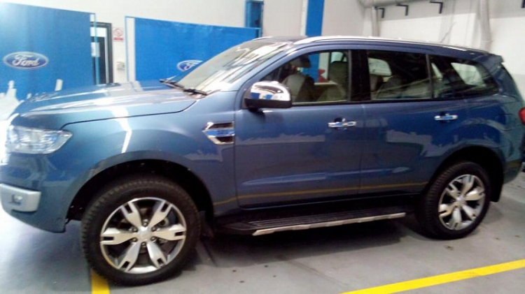 Ford Everest 2015 lộ diện tại Thái Lan trước thềm Bangkok Motor Show 2015