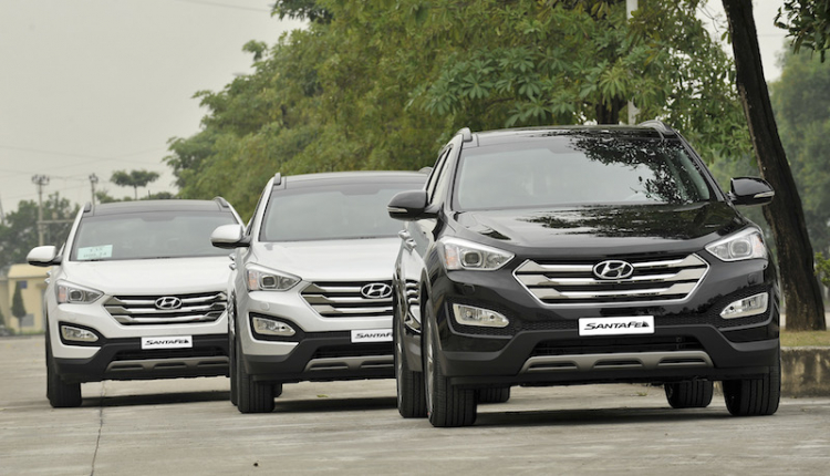 Hyundai Thành Công khuyến mại lớn 50 triệu đồng cho SantaFe