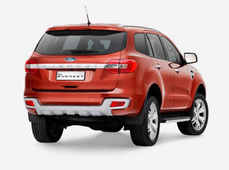 Ford Everest 2015 lộ diện tại Thái Lan trước thềm Bangkok Motor Show 2015