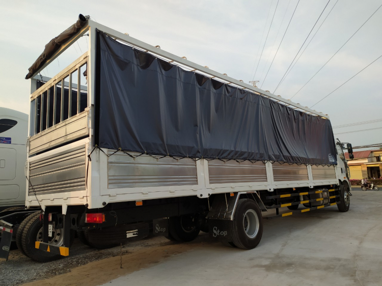 Đại lý xe tải 8 tấn thùng dài 10m