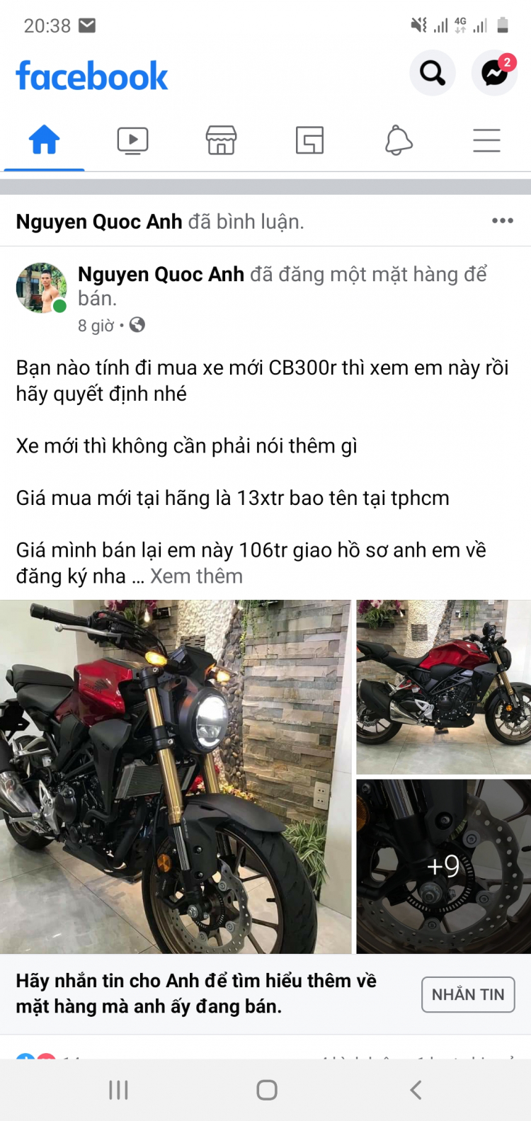 [Góc Motor] Nên chọn Honda CB300R hay CBF190TR?