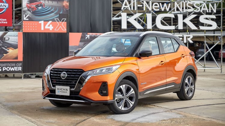 Ảnh thực tế Nissan Kicks tại Thái Lan: crossover đô thị hấp dẫn