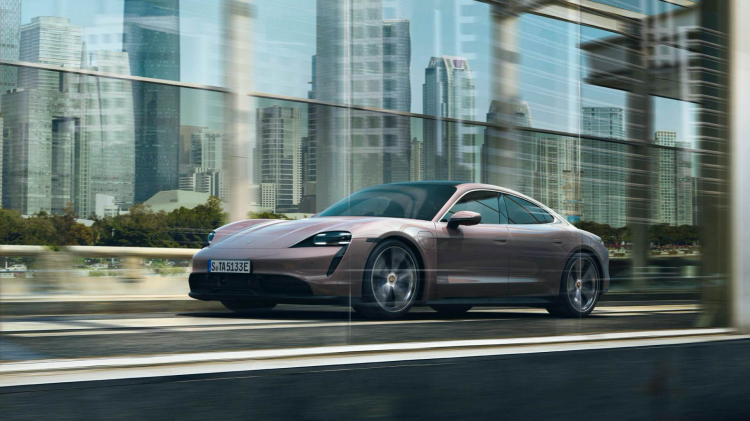 Porsche Taycan phiên bản tiêu chuẩn ra mắt tại Trung Quốc: dẫn động cầu sau, giá hơn 2,9 tỷ