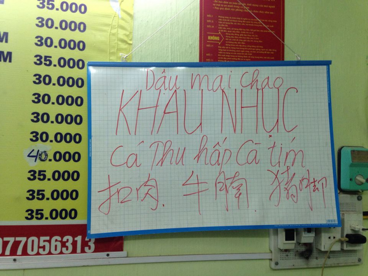 Hỏi về MÓN ĂN tây bắc, đông bắc, việt bắc và .... tất tật ở phía BẮC?