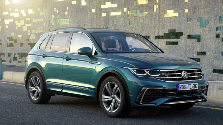 Volkswagen Tiguan 2021 facelift ra mắt: có thêm bản Tiguan R mạnh 316 mã lực