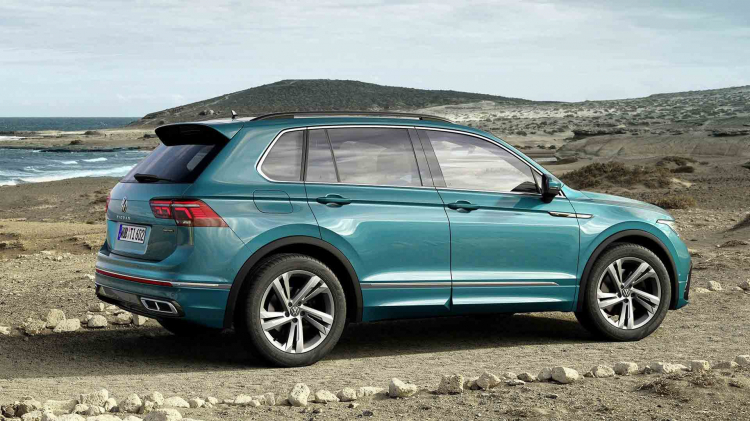 Volkswagen Tiguan 2021 facelift ra mắt: có thêm bản Tiguan R mạnh 316 mã lực