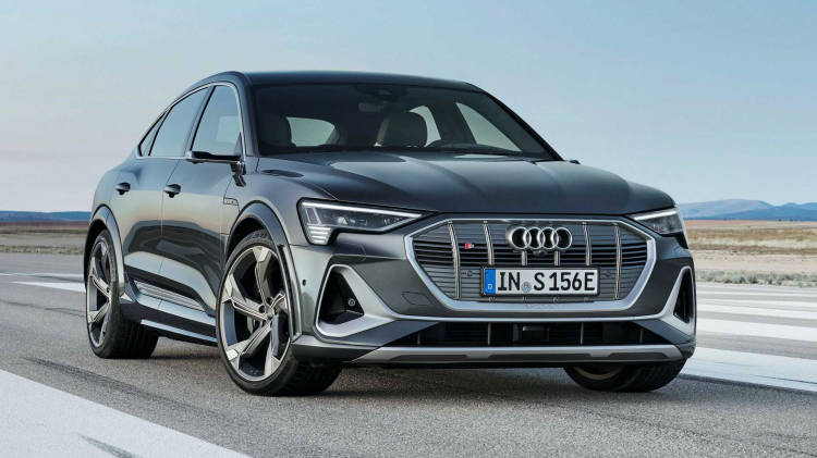 Audi E-tron S và E-tron S Sportback 2021 trình làng: di chuyển 360 km sau 1 lần sạc