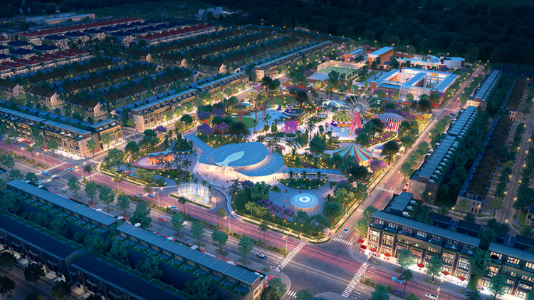 Khu công viên Sky Park rộng 3ha trong Gem Sky World