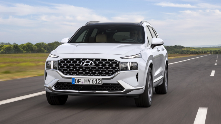 Hyundai công bố Santa Fe 2021 hybrid và plug-in hybrid mạnh tới 265 mã lực