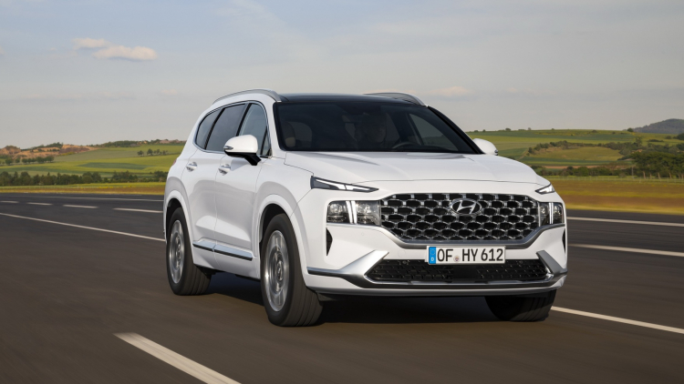 Hyundai công bố Santa Fe 2021 hybrid và plug-in hybrid mạnh tới 265 mã lực