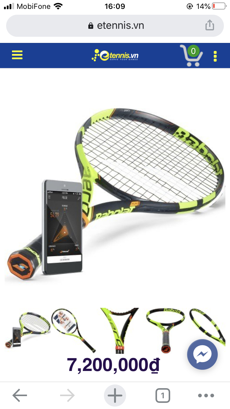 mua vợt tennis